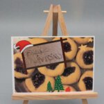 Postkarte Frohe Weihnachten Plätzchen Rezept Feliz Navidad