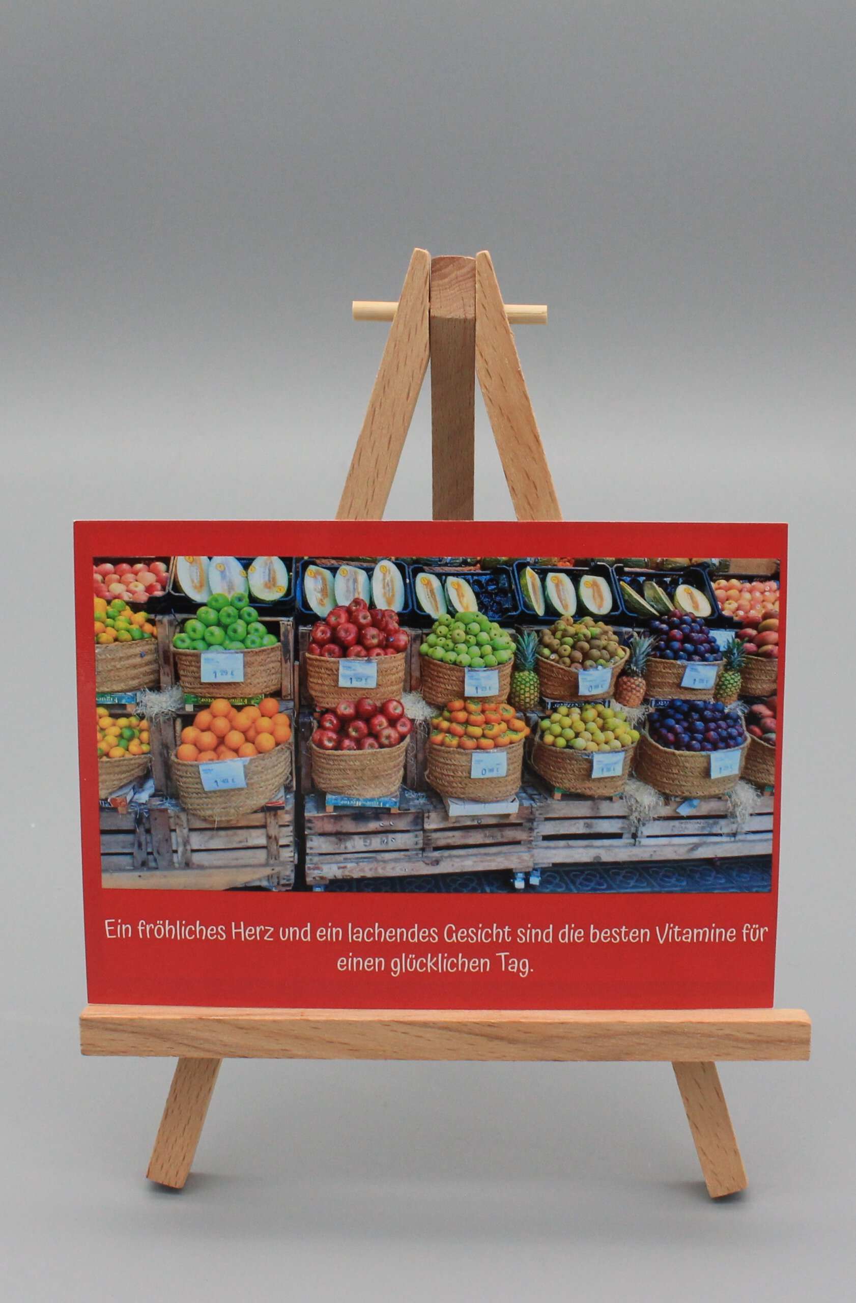 Postkarte Sprüche Vitamine