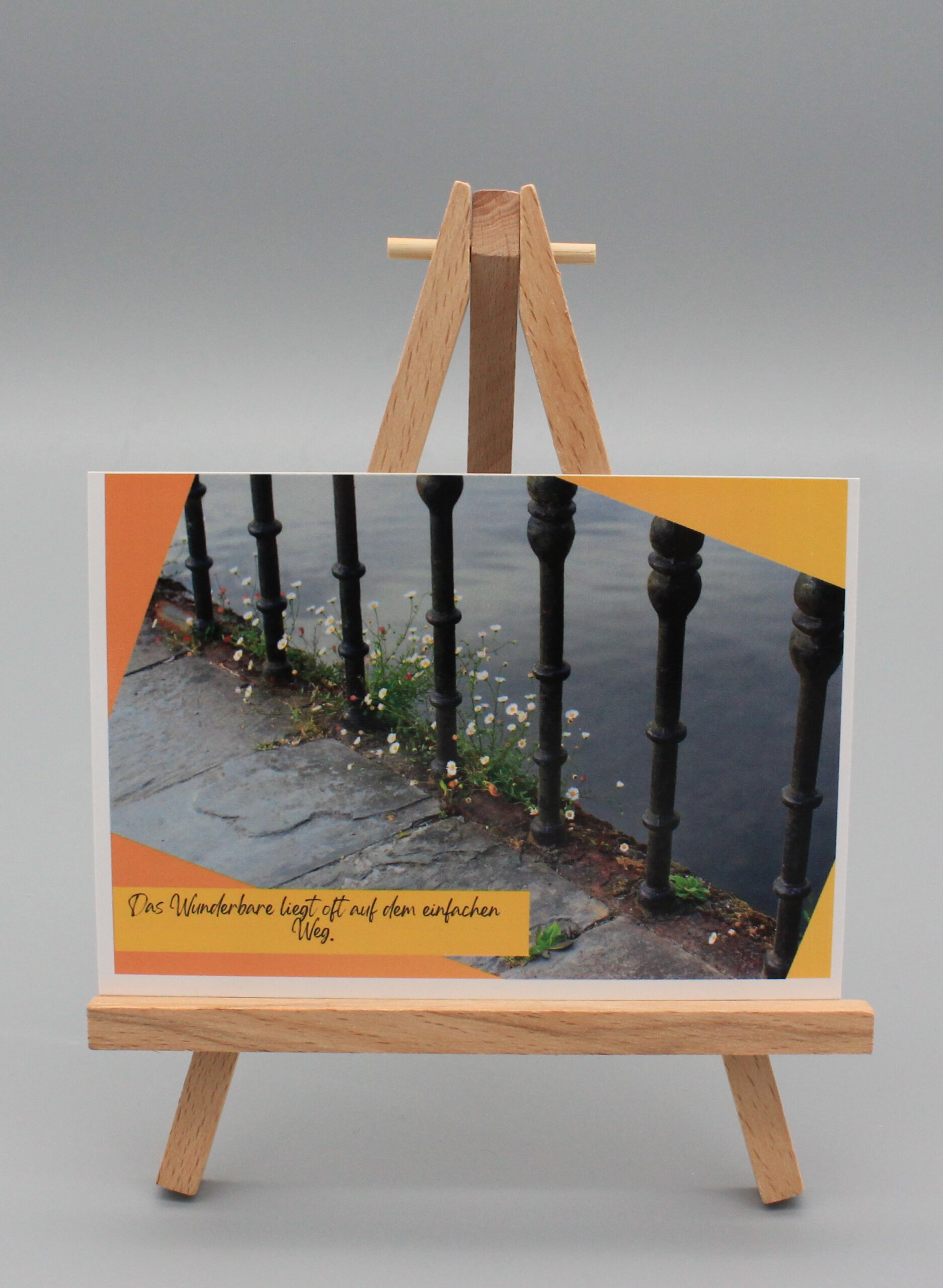 Postkarte Spüche 1 Alte Brücke