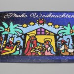 Puzzle Weihnachten 2 Fensterbild