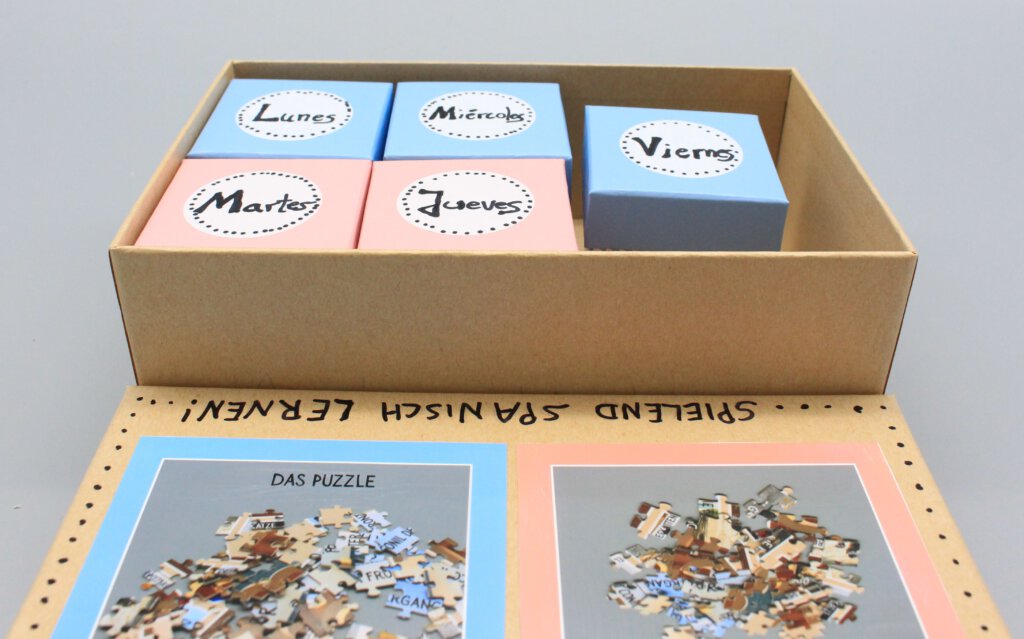 Puzzle Spanisch lernen in einer Woche