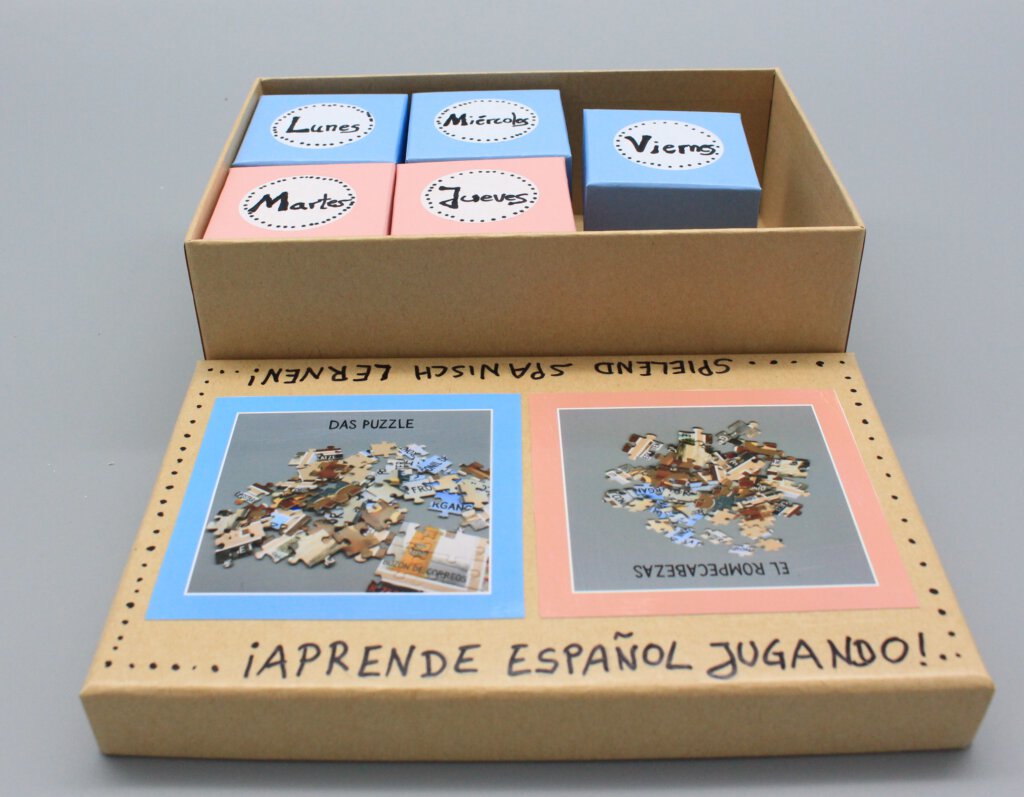 Puzzle Spanisch lernen in 5 Tagen